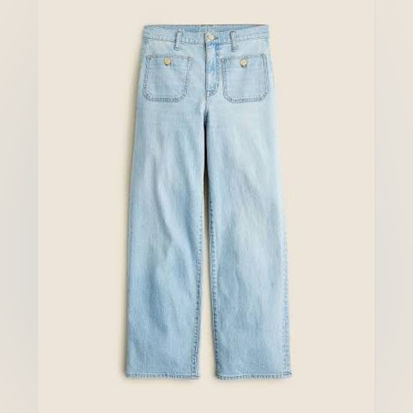 J. Crew wide-leg Sz 27 - Picture 1 of 8